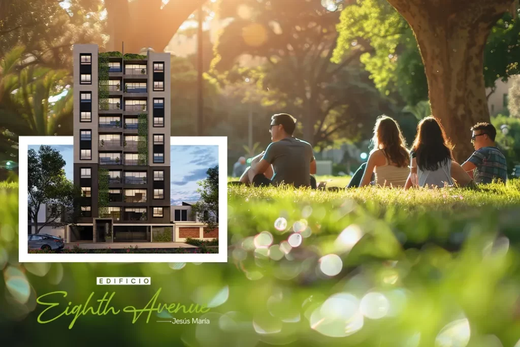 Proyectos inmobiliarios cerca a parque en Jesús María