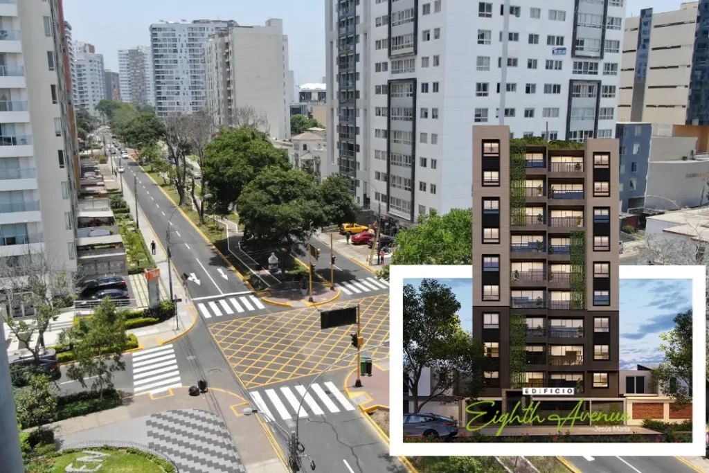 Venta de departamentos en Jesús María Conoce al Edificio Eighth Avenue