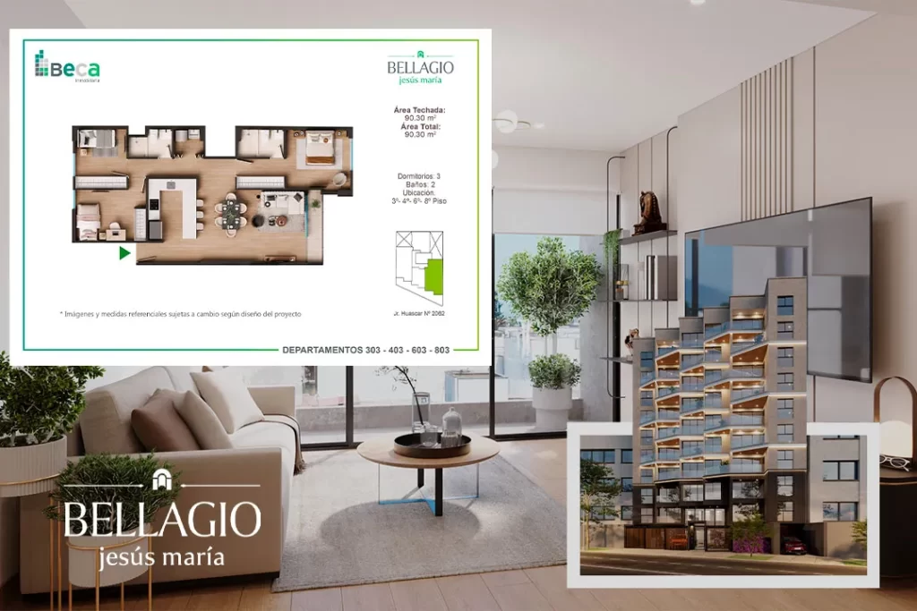Distribución inteligente Qué buscar al elegir un departamento nuevo en Jesús María