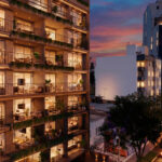 Departamentos en venta Miraflores - fachada moderna del proyecto Áncora en el distrito